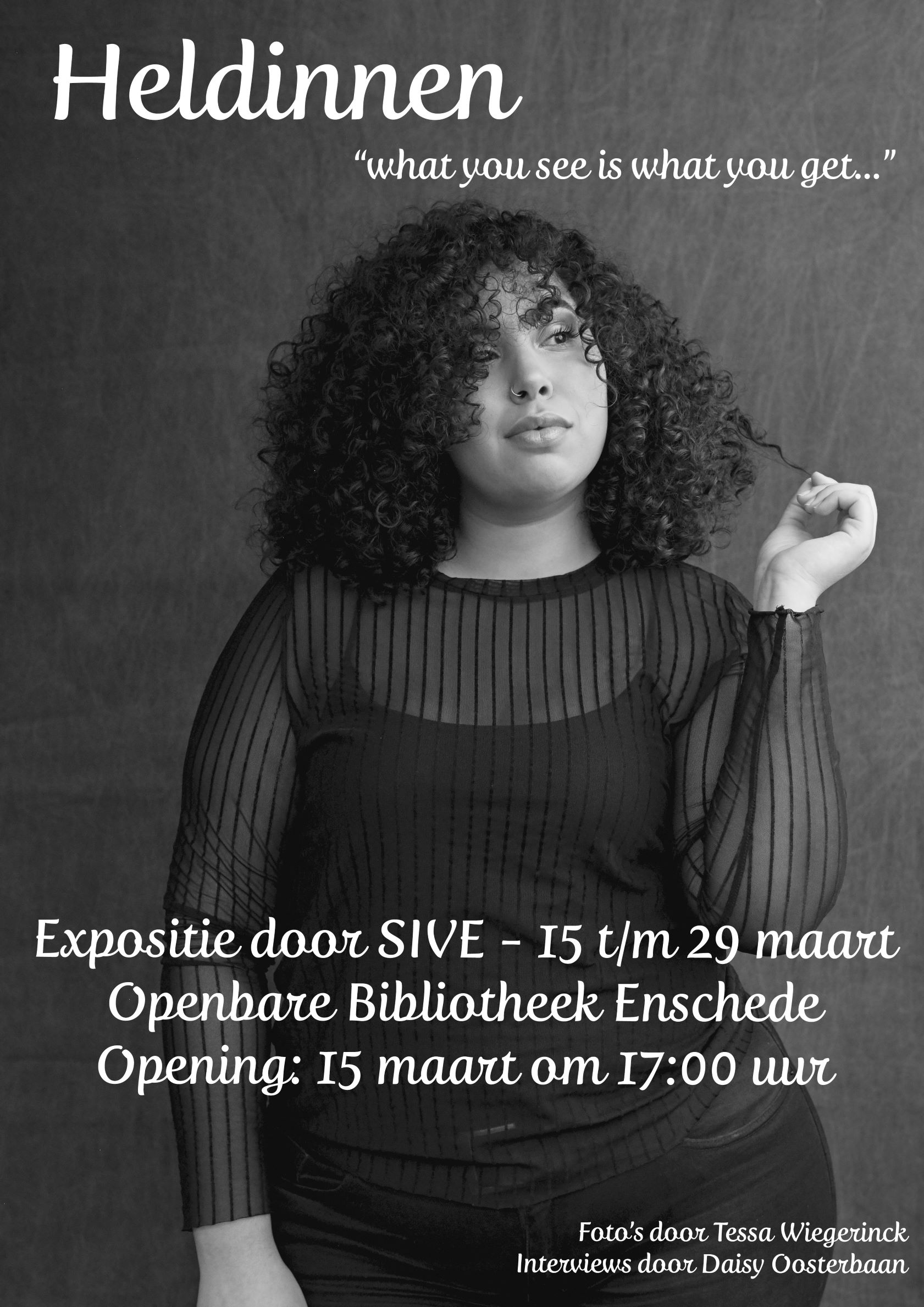 Overige activiteiten: Opening expositie 'Heldinnen' (SIVE)